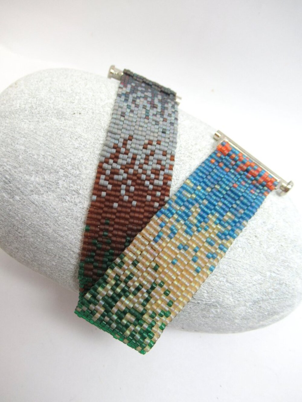 Fall Fade Peyote Bracelet